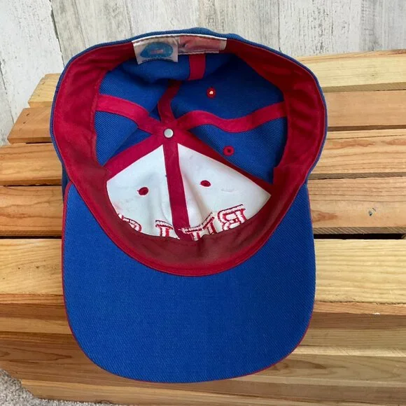 CLEARANCE!  Vintage Twins Enterprises Buffalo Bills Fitted Wool Cap Size 7 1/8 - Picture 4 of 6